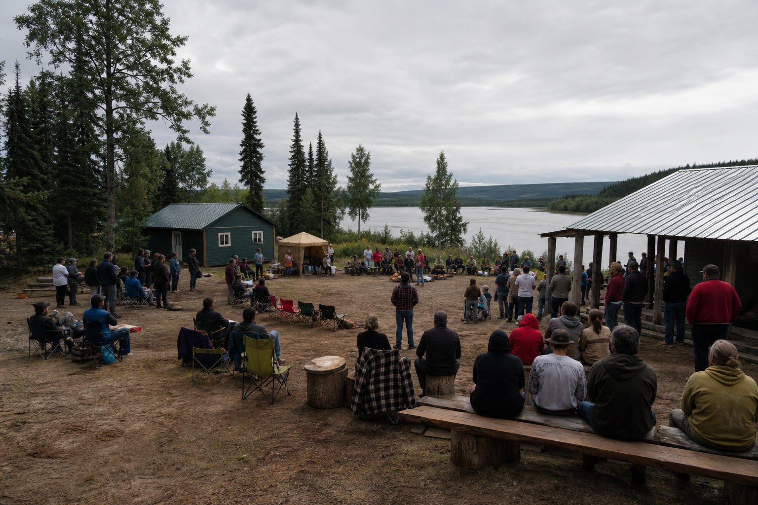 Old Minto Family Recovery Camp Annual Sobriety Potlatch