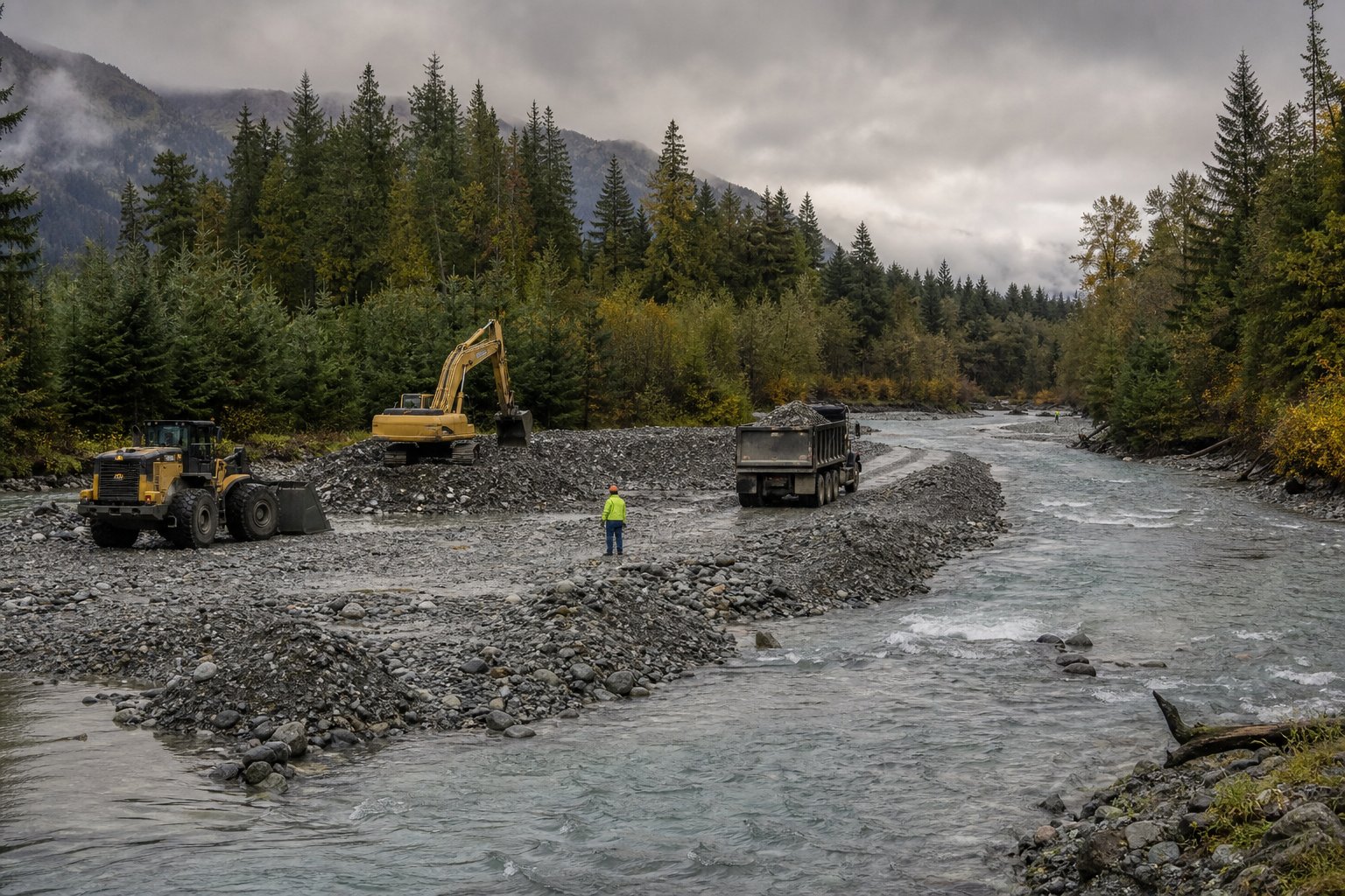 Juneau Planning Commission to consider 10-year Lemon Creek gravel permit extension