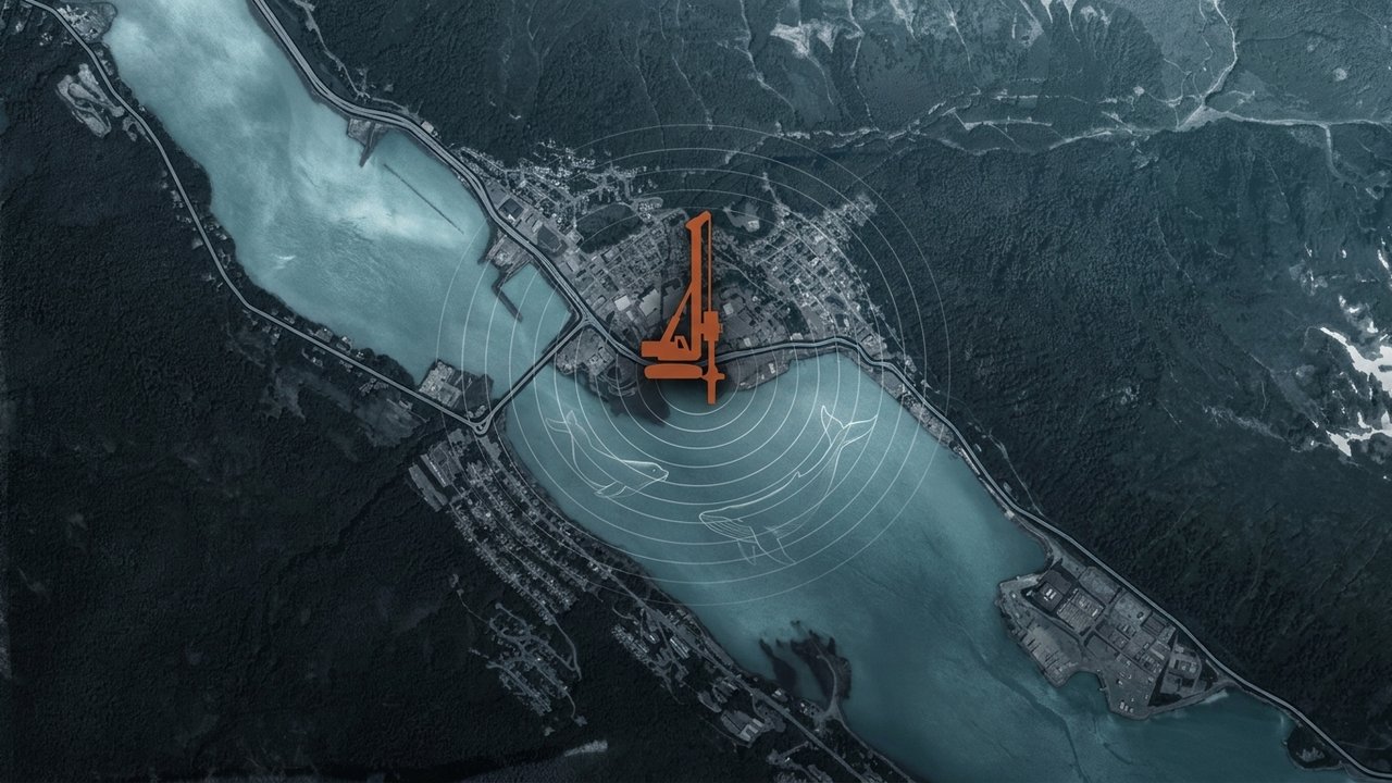 Pile driving at a Juneau fuel dock could damage seals' hearing