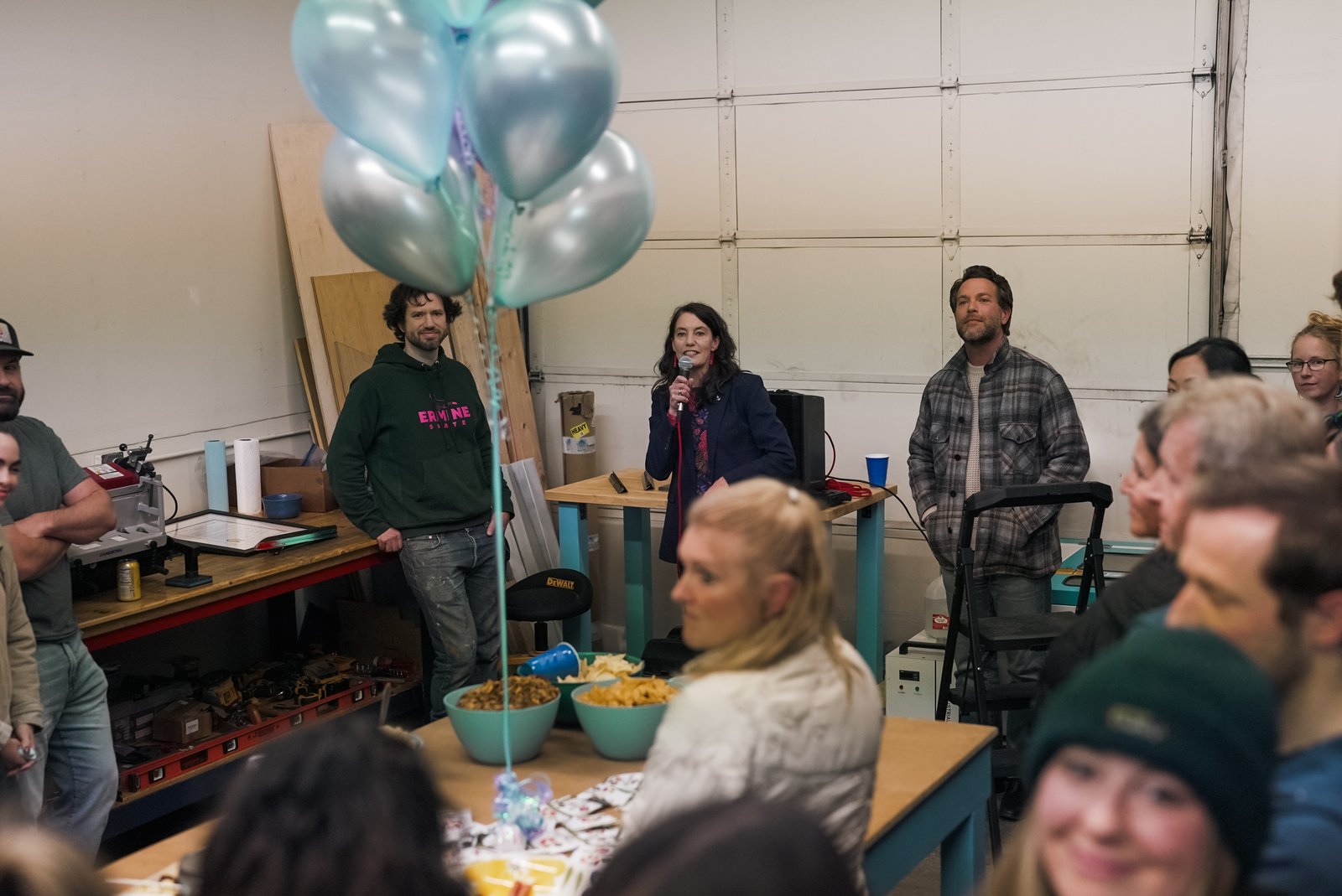 Community Gathering and Presentation