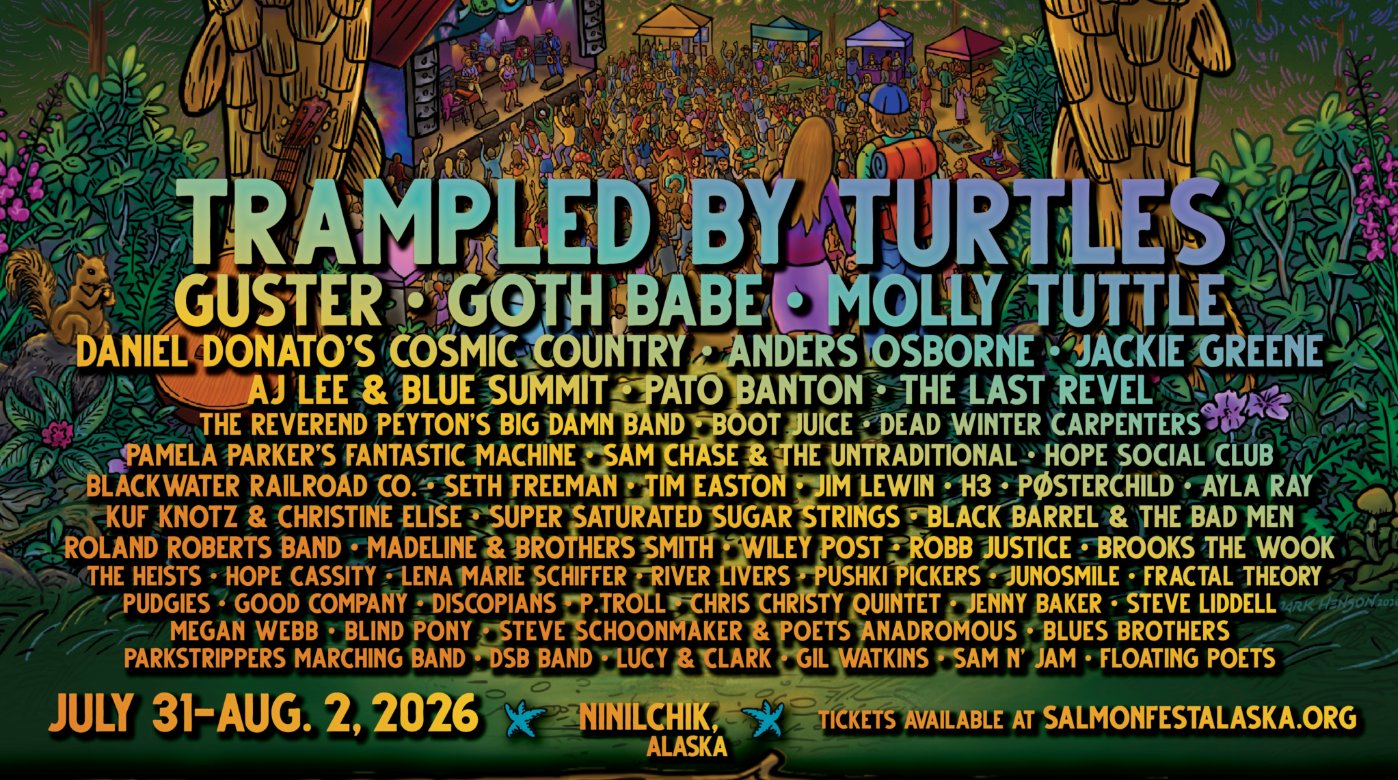 Salmonfest 2026 Music Festival Poster