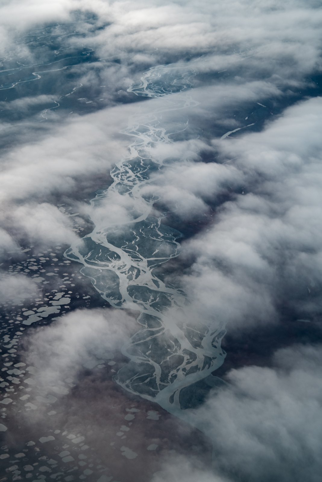 Braided River Channels from Above