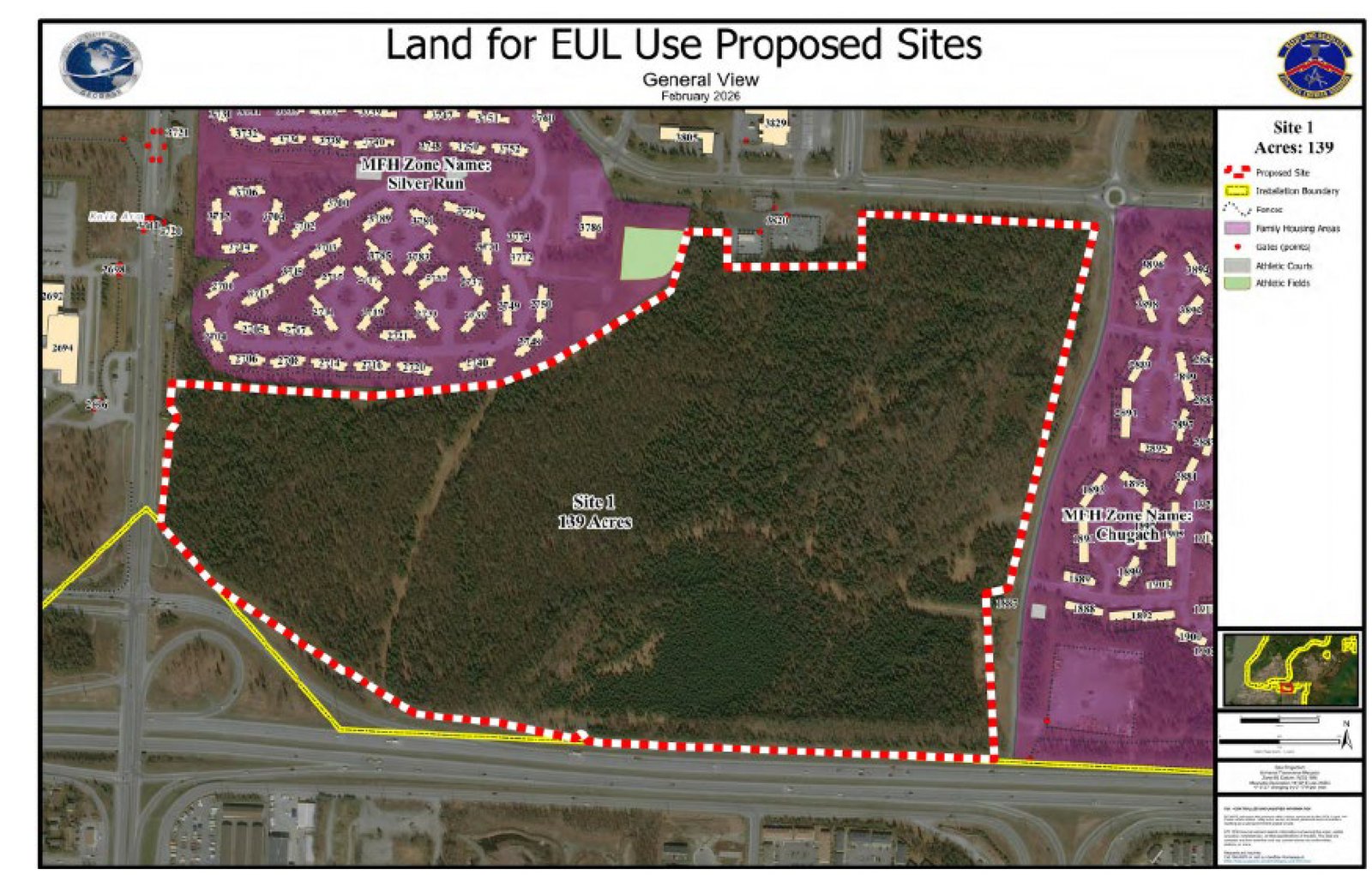 Proposed EUL Site Map for Anchorage