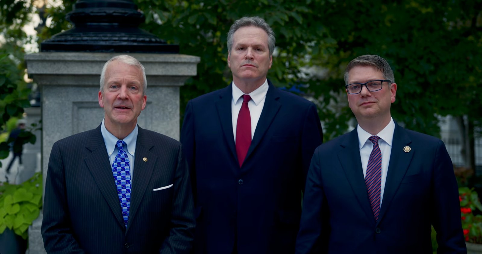 Three Men in Formal Suits