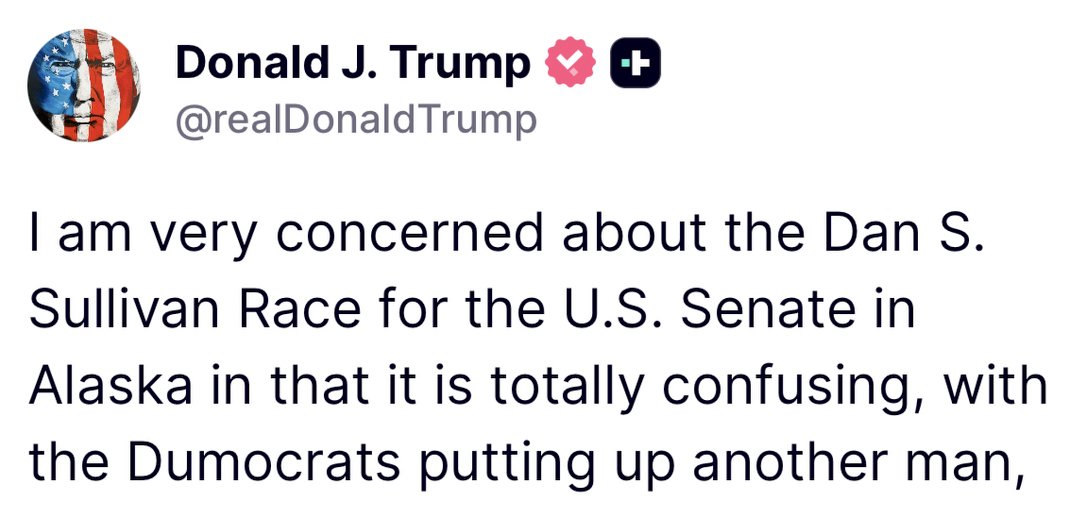 Trump says his side weighs legal options to remove second Sullivan from Alaska ballot