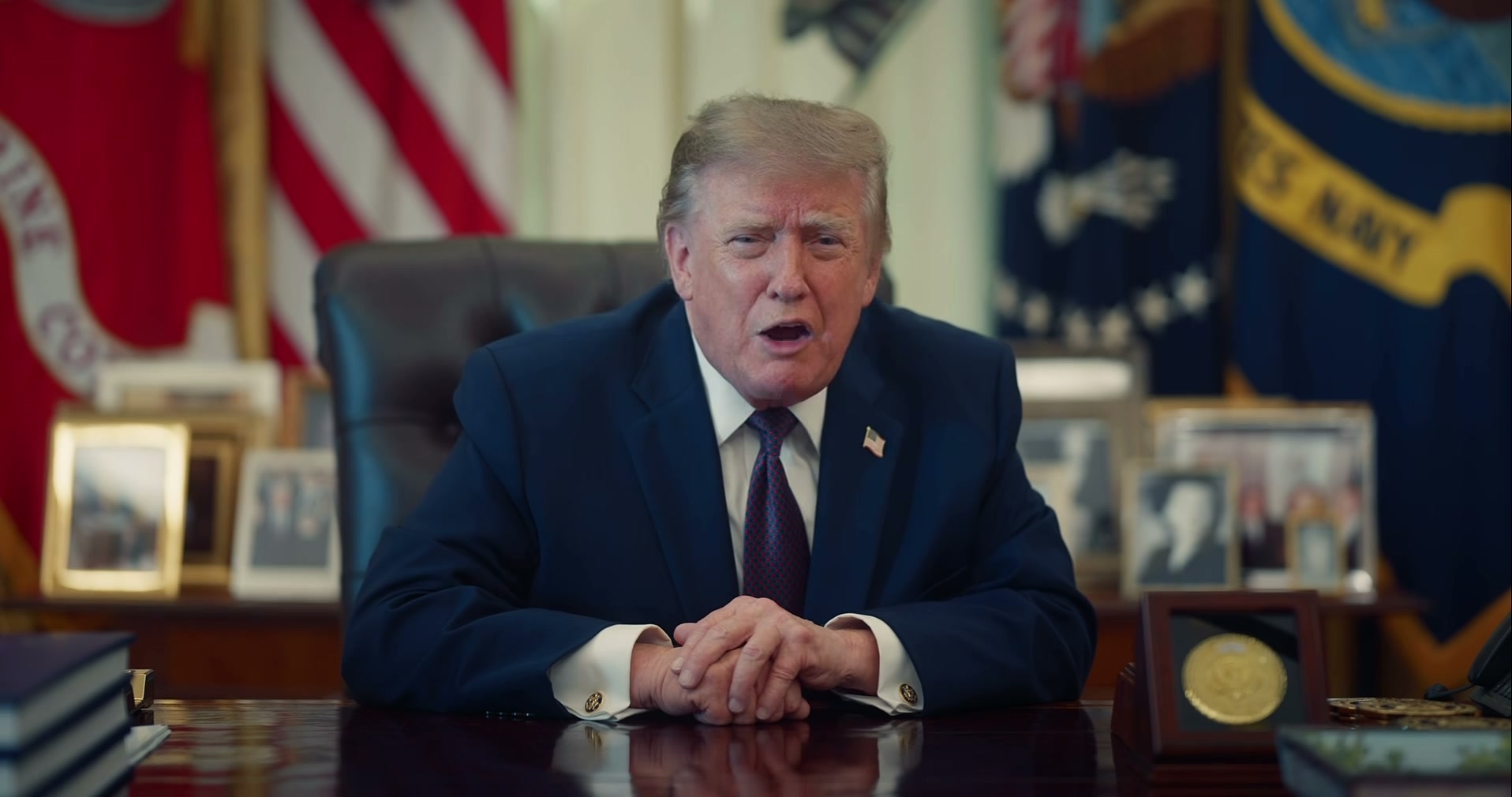 Trump urges Alaskans to reelect Begich in video attacking Hill