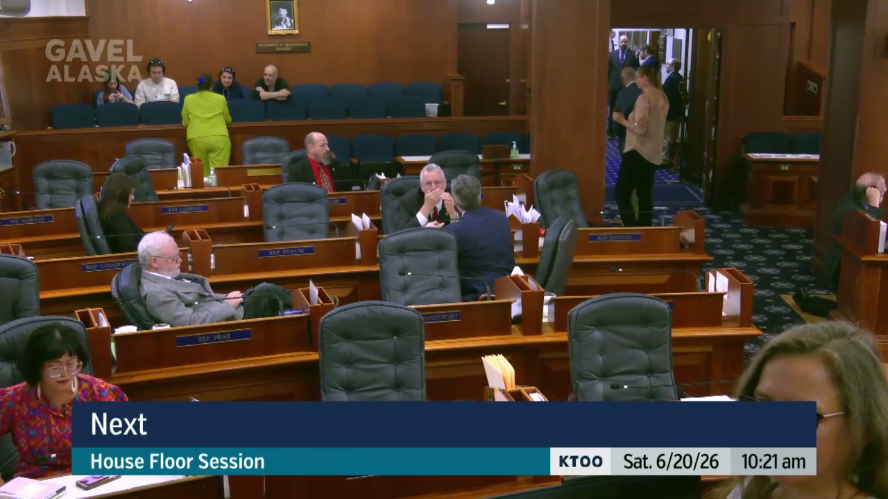 Alaska House of Representatives Reconvenes
