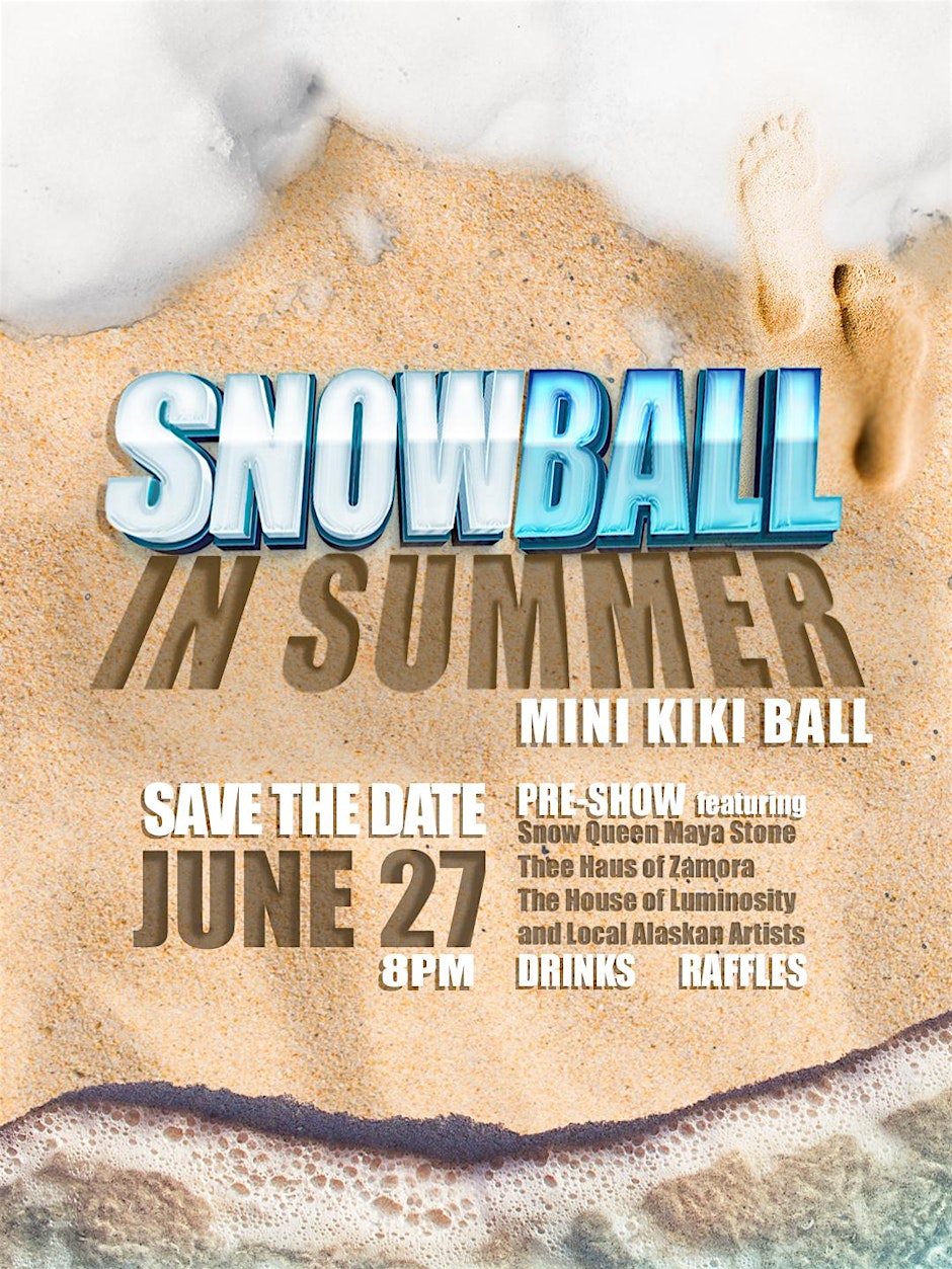 Snowball in Summer Mini Kiki Ball