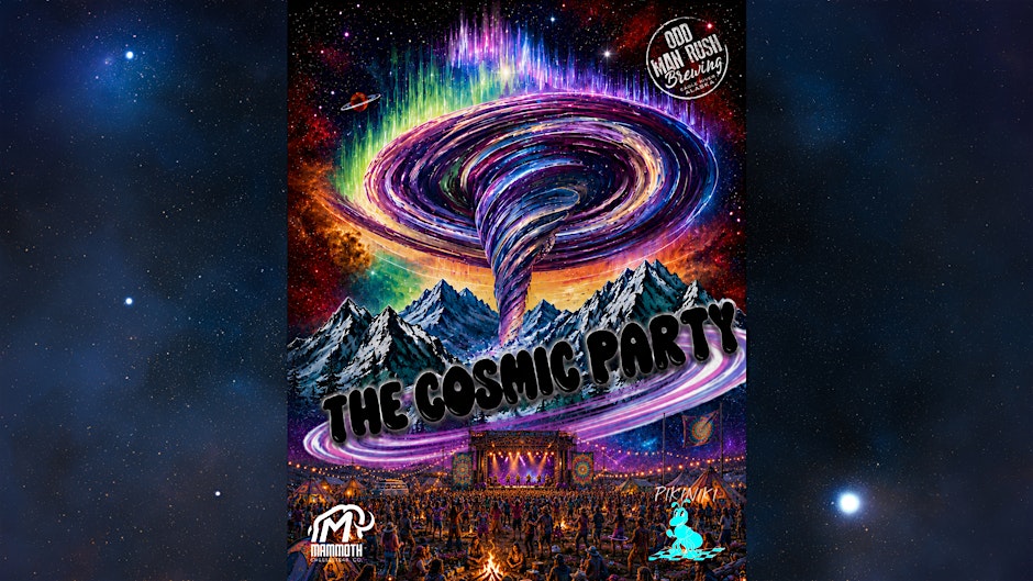 The Cosmic Party at Odd Man Rush Brewing