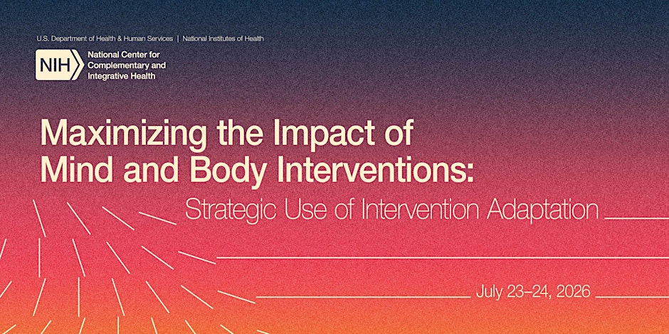 Adaptations of Mind and Body Interventions for Health and Well-Being